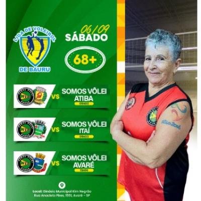 Somos Vôlei Bauru visita Avaré em sequência de liga regional