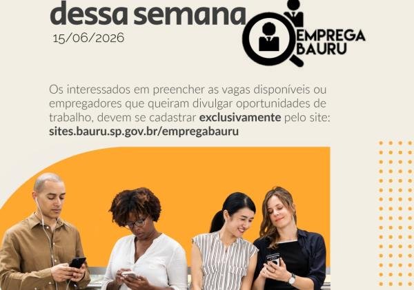 Vagas de Emprego em Bauru: Confira as Oportunidades da Semana