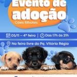 Adote um Amigo: Evento de Adoção de Cães no Parque Vitória Régia em Bauru nesta Quarta-Feira