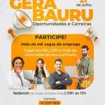 Gera Bauru Tem Mais de 1.000 Vagas de Emprego Nesta Terça-Feira; Veja a Lista Completa