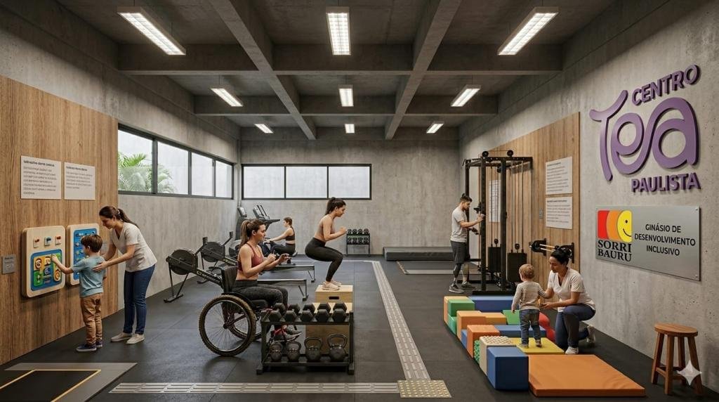 Governador visita futuro Centro TEA Paulista em Bauru e avança na interiorização de serviços para pessoas com deficiência