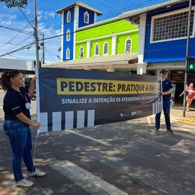 Detran-SP e EMDURB realizaram ação educativa no Mary Dota