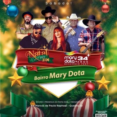 ‘December Fest’ e ‘Natal EmCantos’ comemoram o aniversário do Mary Dota neste sábado