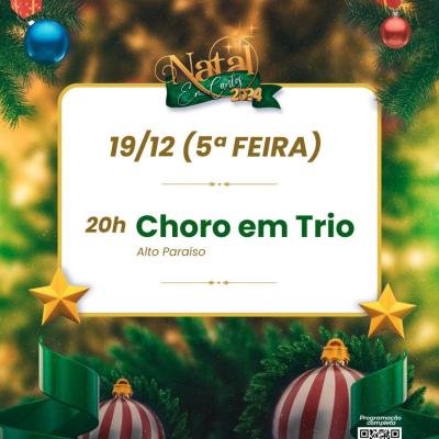 ‘Natal EmCantos’ será no Alto Paraíso nesta quinta-feira