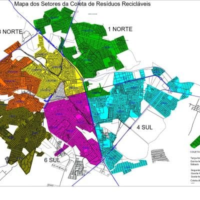 Bauru inicia nova setorização da coleta seletiva nesta segunda-feira