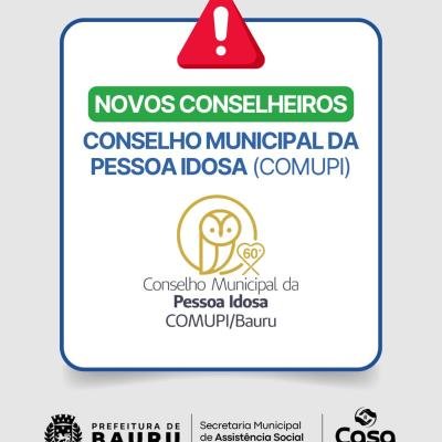 Conselho Municipal da Pessoa Idosa abre inscrições para eleição de membros