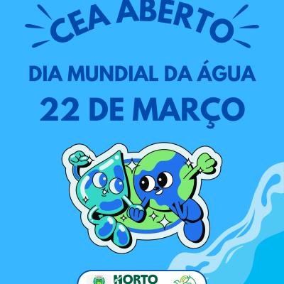 Horto Florestal comemora o Dia Mundial da Água com diversas atividades neste sábado