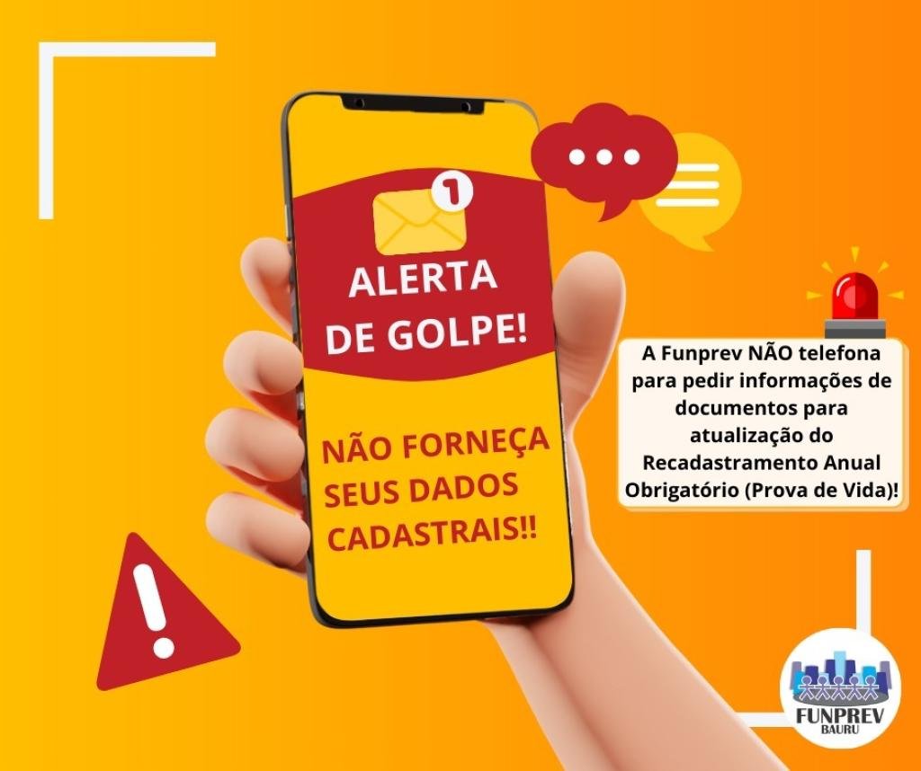 Funprev alerta para tentativa de golpe