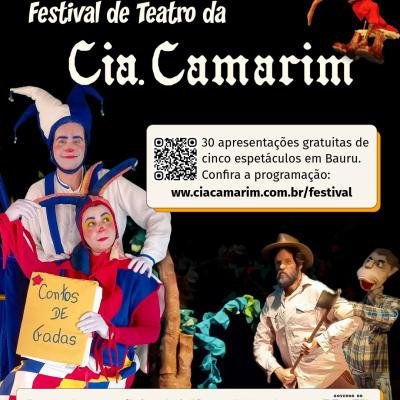 Festival de Teatro da Cia. Camarim estreia com adaptação sobre Pinóquio e roteiro de peças itinerantes para as crianças